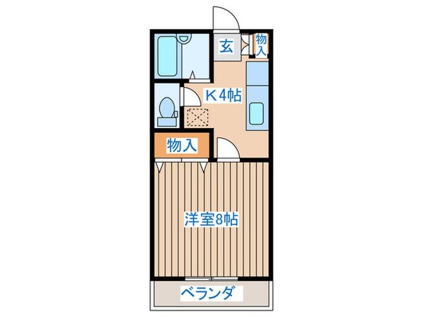 プルミエ－ル南光台の物件間取画像